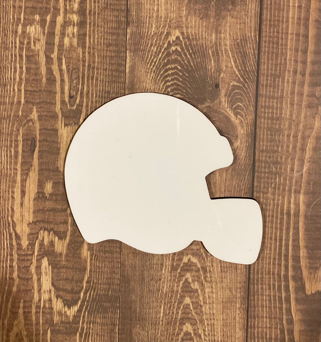 Set of 5 Football Helmet Shape Sublimation Blank, Sublimation Football