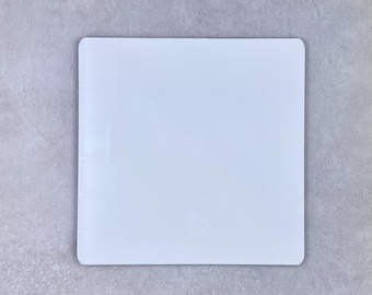 Photo/Dry Erase Board Sublimation Blank/Hardboard Blank/Sublimation Blanks/Blank/Square/Dry Erase Boards/6"x6"