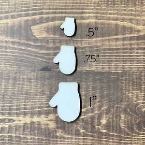 Sublimation hardboard blanks, 0.5 inch round sublimation blanks, half inch round stud earring blanks for sublimation, Mitten earrings