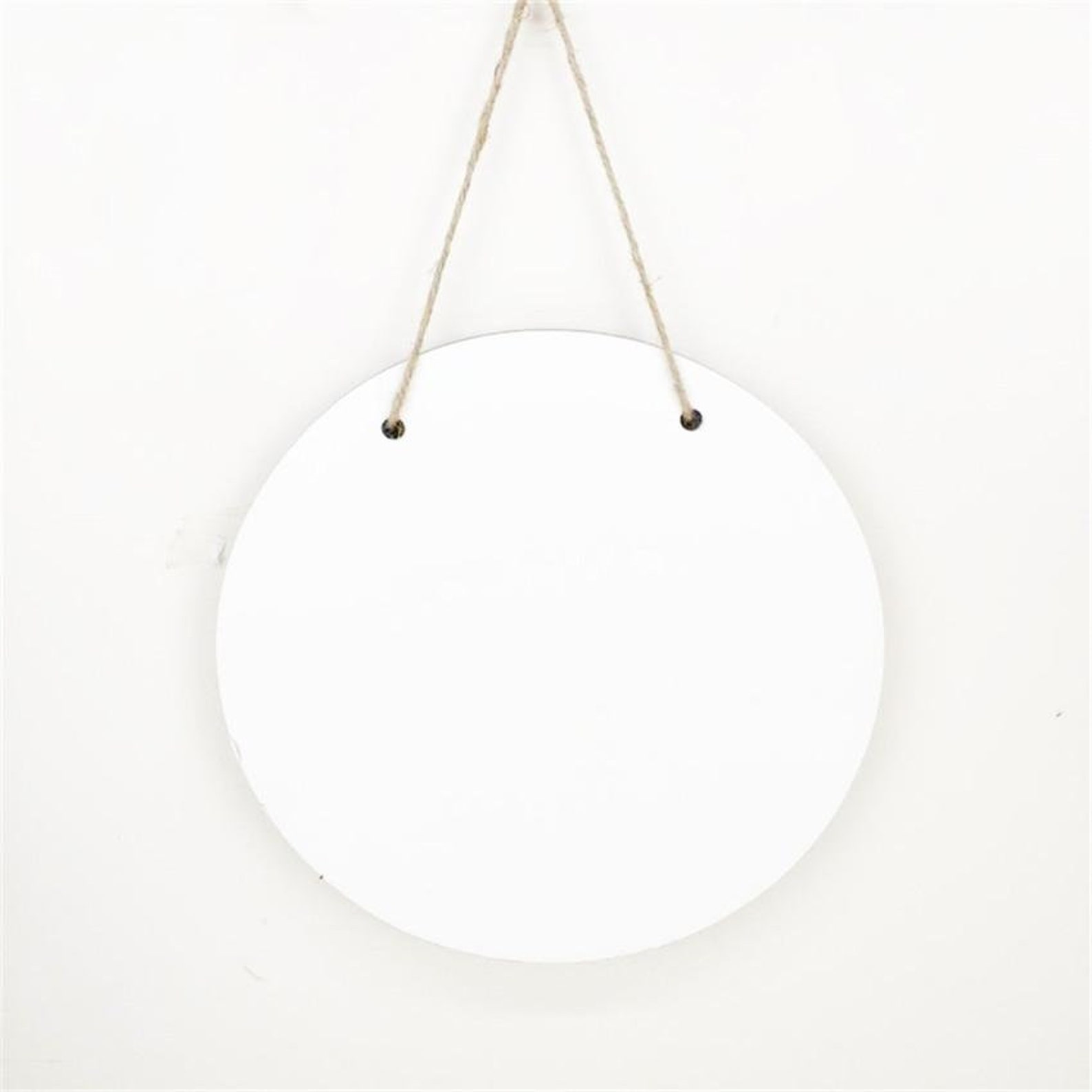 Single Round Door Hanger Sublimation Blank/round Sublimation Etsy