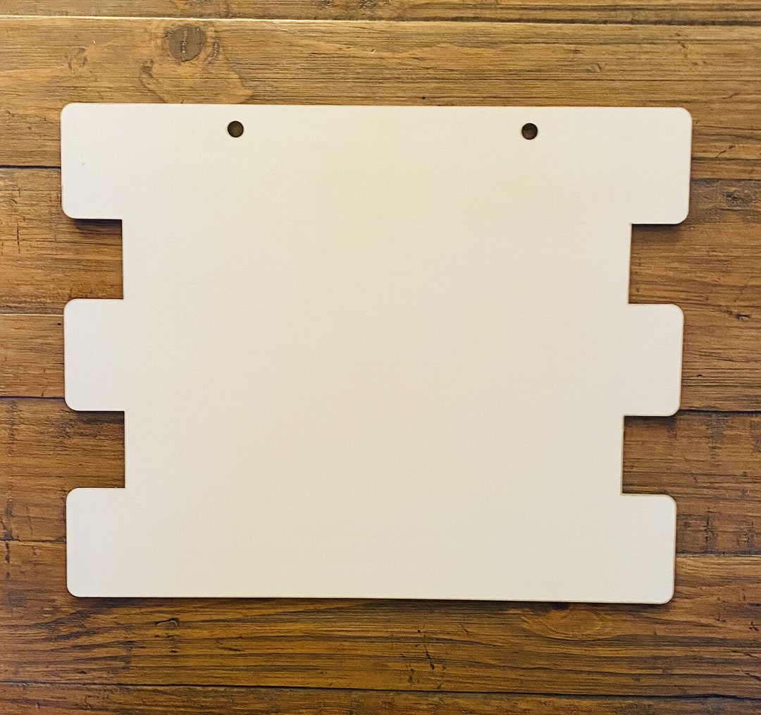 Wood Plank Door Hanger Sublimation Blank/rectangle Sumblimation Door