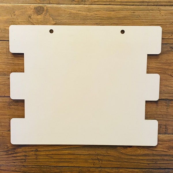 Sublimation Wood Door Hanger Blanks Etsy