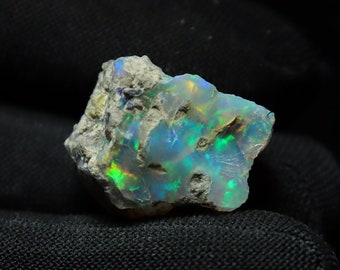 Opal Rough, Natural Ethiopian Opal, AAA Quality Opal Rough Gemstone, Size : 22x17x14mm ,Loose Welo Opal Rough, For Jewelry Making