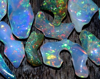 Ethiopian Opal Rough Lot: AAA Grade Polish, Jewelry Making