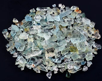 Pierre Brute Aigue-Marine Du Pakistan - 23x22x18 Mm, 13.9g (70 Carats), Naturelle Et Transparente