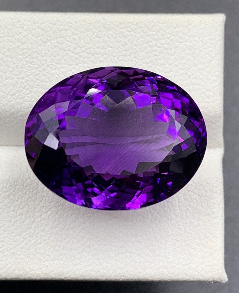 1.5" Polished, Deep Purple Amethyst Pocket Stone - Uruguay For Sale