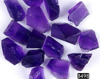 ハンドカットアメジスト原石10個：天然紫宝石（16～18mm） - Etsy 日本