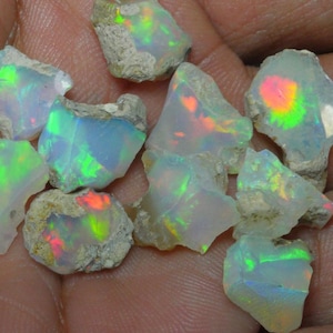 AAA Grade Opal,Opal Crystal,Opal Rough,Natural Ethiopian Opal,AAA Unpolished Opal Rough,Size ,Loose Opal Unpolished Rough, Rough Gemstone FR