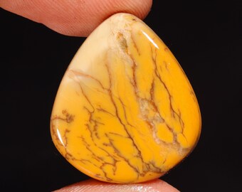 天然アマゾナイトカボション：ハンドメイドルースジェムストーン、44