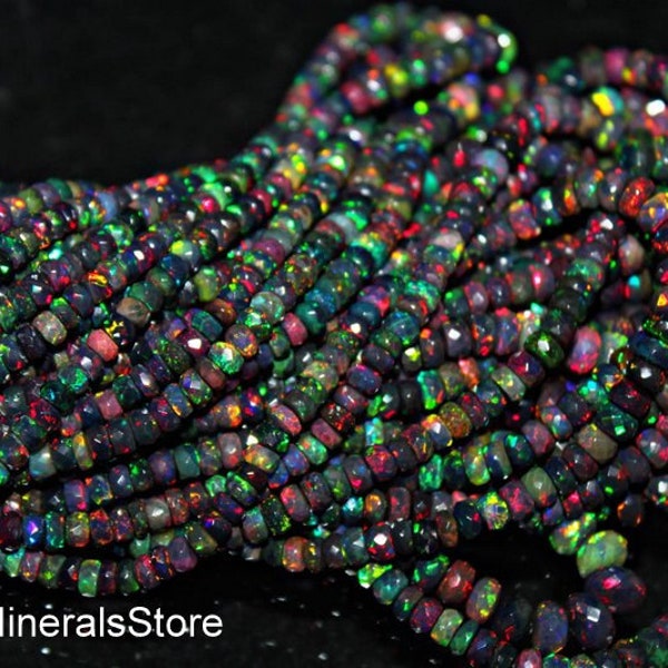 AAA Grade Beads Opal, Welo Opal, Opal Crystal, Multi fire Opal, Natural Ethiopian Opal , Active