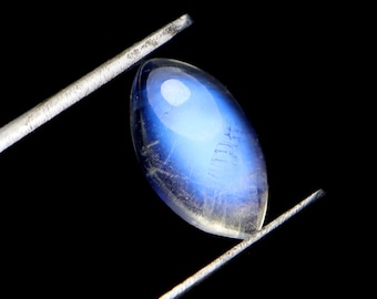 Rainbow Moonstone High Quality Amazing Flash Fire Eye Clean Rare collection pcs - Size : 9X5X2MM