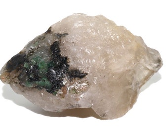 Piedra preciosa esmeralda en bruto de 691 quilates: cristal en bruto sin tratar