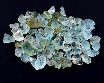 100 Cts Aquamarine Rough 10mm 15mm