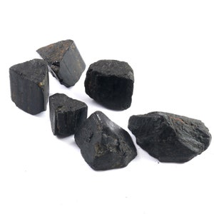 Large Black Tourmaline Rough Raw Crystal AAA Grade Top Quality For Jewelry Making