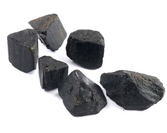 30g 天然ブラックトルマリン結晶標本 - 原石原石 - Etsy 日本