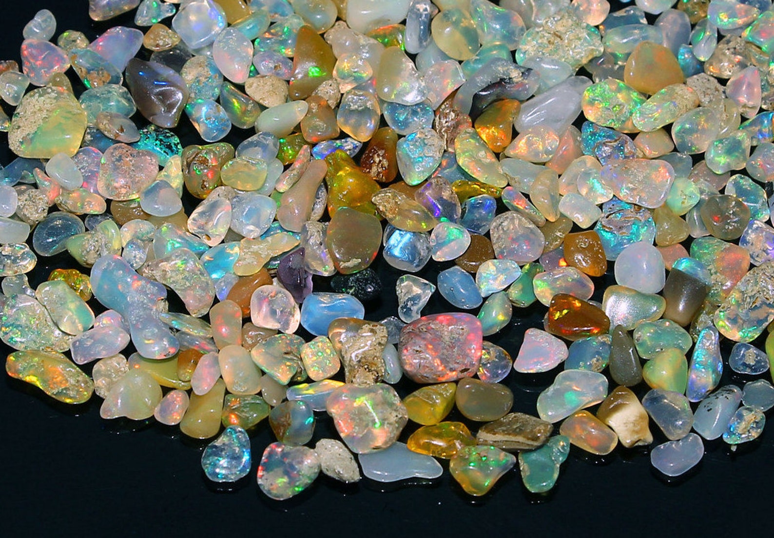 50 Pcs Opal Rough/Opal Crystal/Opal Raw Gemstone/Healing Etsy