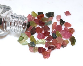 Multi Tourmaline Raw Crystal AAA Grade For Jewelry Making
