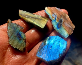 100 Cts Labradorite Raw Rough /Wholesale Labradorite For Loose Jewelry/Labradorite Gemstone/Labradorite Mix Shape/Labradorite High/Flashy