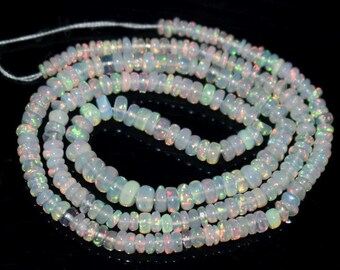 1 Strand Opal Beads Top Quality Loose Beads Welo Fire Ethiopian Opal Beads Jewelry R9680