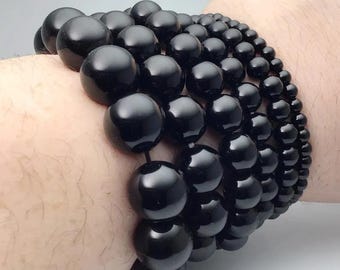 クリスタルビーズブレスレット、ミックスジェムストーンビーズ