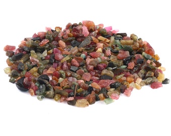 Multi Tourmaline Raw Crystal AAA Grade For Jewelry Making