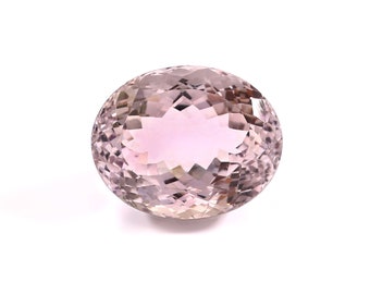 Pink Amethyst Gemstone Oval Shape Cut Stone Loose Gemstone For Making Jewelry