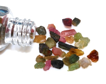Multi Tourmaline Raw Crystal AAA Grade For Jewelry Making