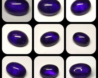 Amethyst Cabochon, Amethyst, Smooth Cabochon, Oval Amethyst, Healing Amethyst, Amethyst  Stone Cab, Semi Precious Gemstone Cabochon Lot