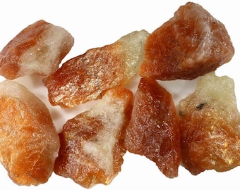 100 Carat Sunstone Rough Gemstone | Natural Healing Crystal | Free Shipping | Raw Gem Stones for Jewelry Making
