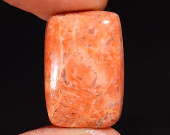 Natural Jasper Cabochon: Radiant Gemstone for Jewelry Making (24X16X6 MM)