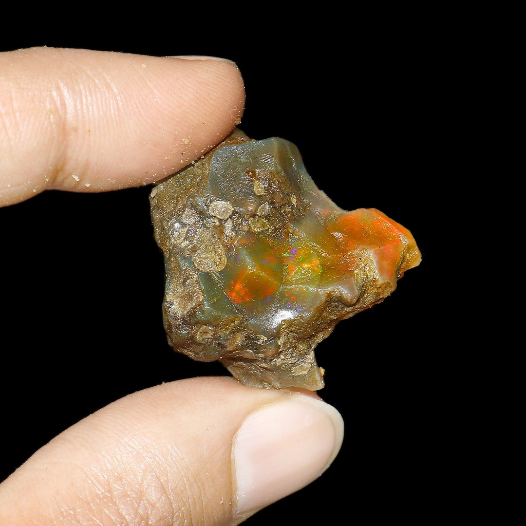 Flash Rocks Opal AAA High Quality 100 % Natural Rock Mineral Amazing Strong Flash ...