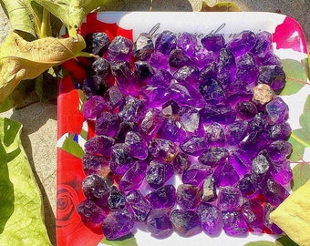 Amethyst Rough Gemstone/Purple Amethyst Crystal/Amethyst Raw Gemstone/Healing Amethyst/.Amethyst Untreated Rough/For Jewelry Making