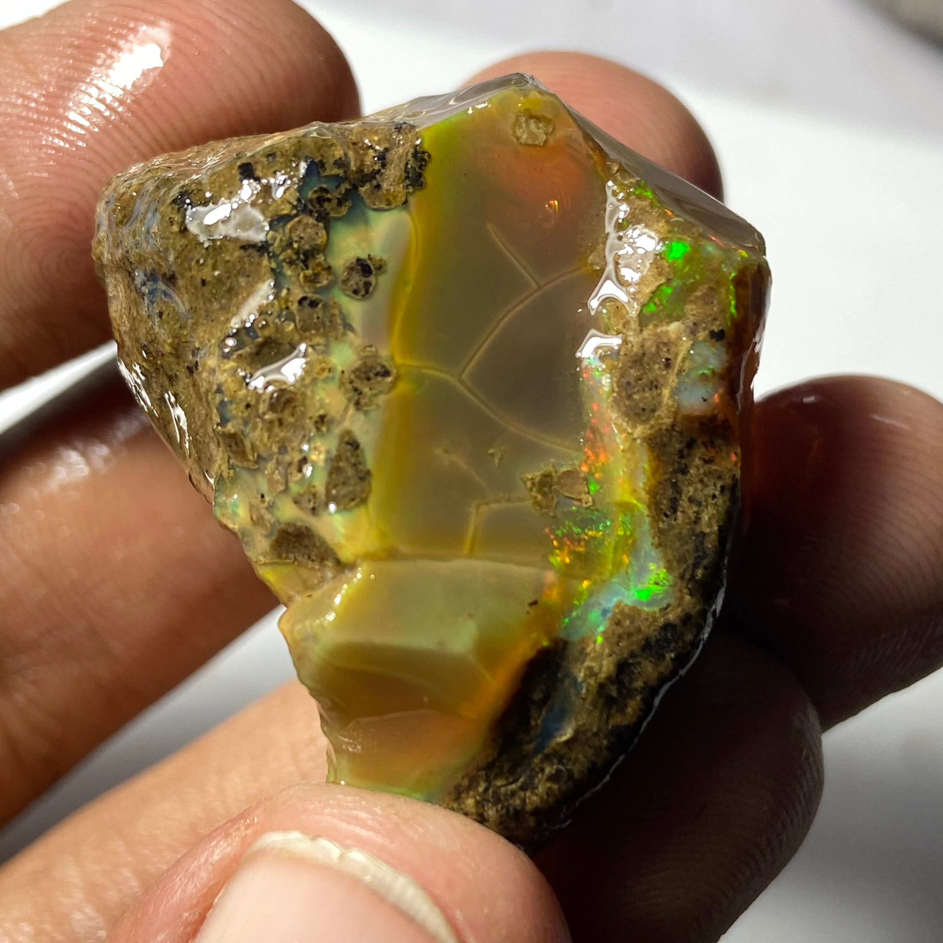 100 Cts Opal Rough/opal Crystal/opal Raw Gemstone/healing Etsy