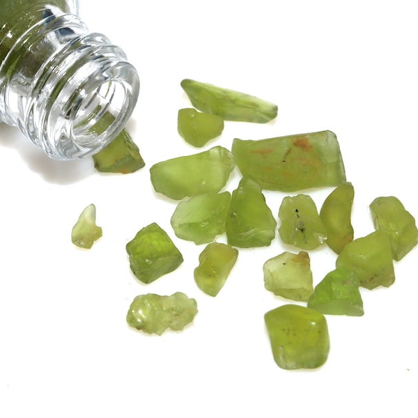 Peridot Rough Gemstone Top Quality 5mm 7mm Approx