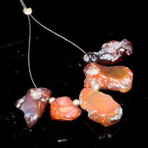 5 PCs, AAA Grade Opal, Opal Crystal, Opal Uncut Beads, Size 10-15mm, Opal Rough Beads, AAA Natural Ethiopian Opal Polish Rough