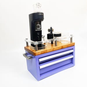 E-BOX Mini Steel Tool Chest Dr Dabber Switch 2  Dab Station With 2 Drawers, Metal Tool Box in Multiple Colors and Three Styles