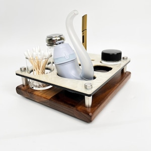 The Puffco Proxy-pijphouder Dab Tray-reinigingsstation Vape-sessie-organizer ~ Proxystandaard ~ Veilige proxy-opslag en -reiniging Displaystandaard