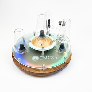 The Zenco Sipping Vaporizer Lazy Susan Party Tray