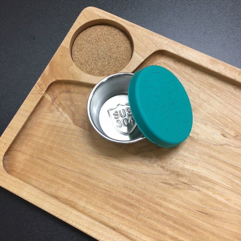 Wooden Herb Rolling Tray With Pour Spout w/Airtight Weed Stash Etsy
