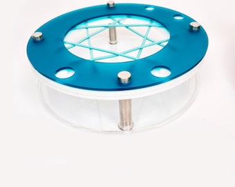 Bungee Bong Holder Insert for Blazy Susan Round Trays