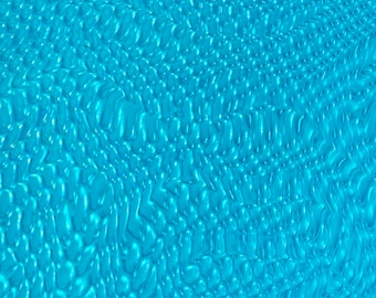 Aqua Blue Rowlux 3D Lenticular Vinyl Sheet (24x24 in)
