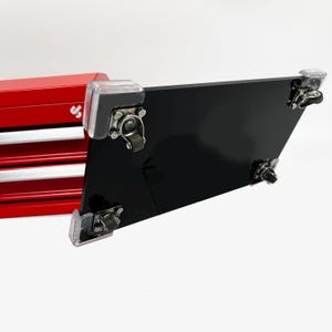 Mini-Werkzeugkiste, Rad, Rollbasis, Zubehör, Add-on für die meisten Marken von Mini Crafter&#39;s und Hobbist&#39;s Toolboxes