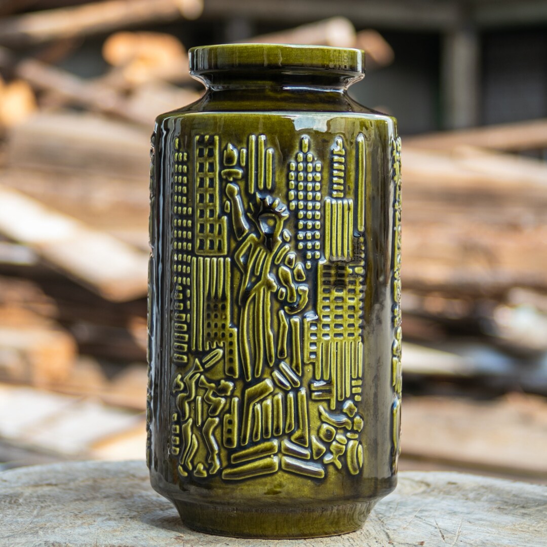 New York Vase Vase de fleurs Ilkra Panorama années 60 Etsy France