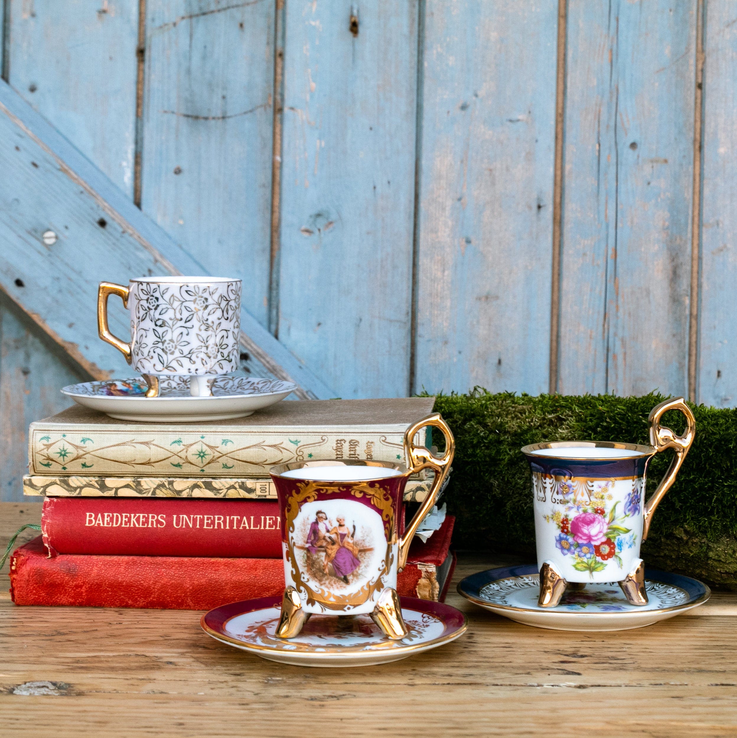 Kitschy Collectible Cups Set Etsy