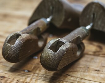 Vintage Schuhspanner aus Holz