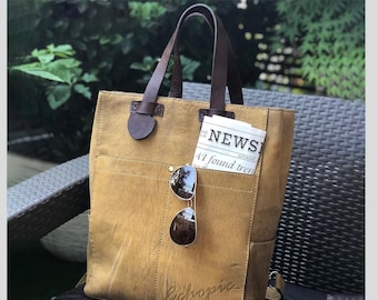 Multi-purpose Shopping Bag and Backpack Pattern #097 | Instructions (PDF A4 and Letter) | shoulder bag | DIY | Trend bag 2024 | Tote bag