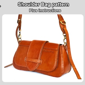 Patrón de bolso de hombro - (PDF) - Patrón de bolso 025