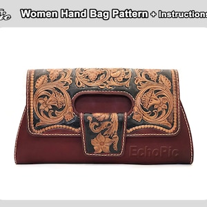Handtasche Schnittmuster 045 + Anleitung PDF