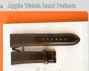 Watch strap pattern 41mm - 44mm - Apple watch band pattern