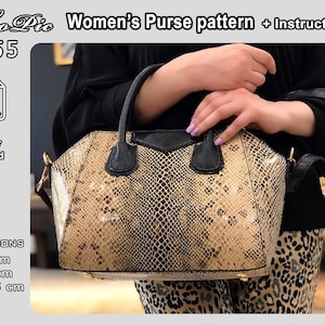Purse pattern - #055 -  PDF - A4 + Instructions
